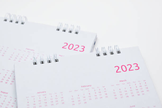istock white calendar 2023 on white background 1449778085