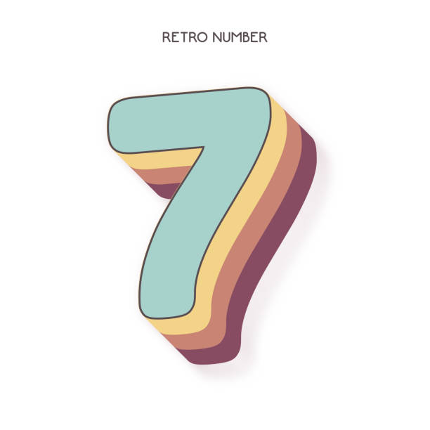 retro number 7