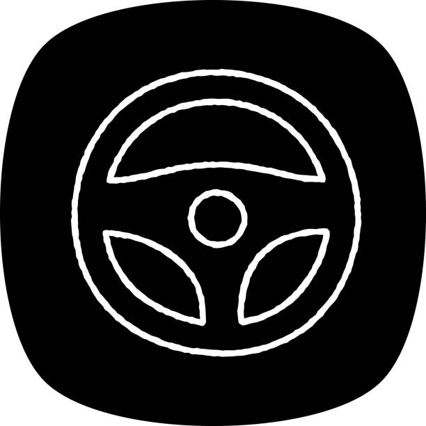 ilustrações, clipart, desenhos animados e ícones de doodle do volante 3 - steering wheel motorized sport stock car racecar