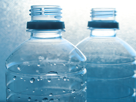 PET bottle (clear plastic beverage bottle)