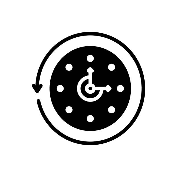 Before Clock Icon 80+ Prior Clock Stock Illustrations, Royalty-Free Vector Graphics ...