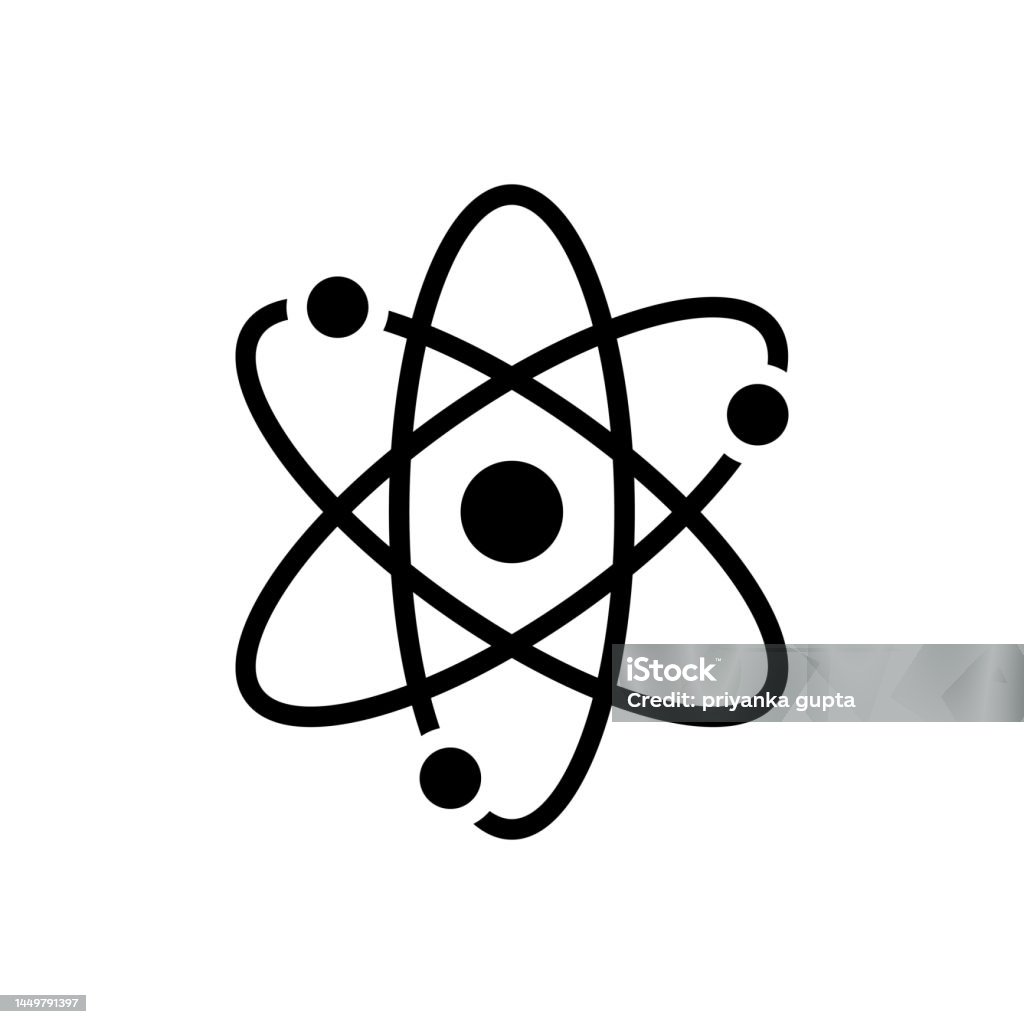 Atomic Particles Vector Atom Particle Stock Illustration - Download Image Now - Atom, Built ...