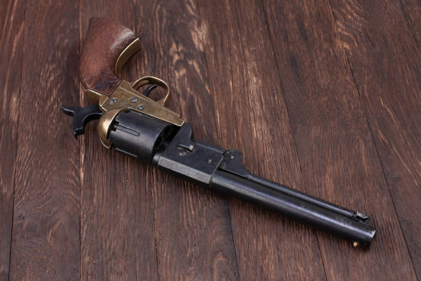 istock Old West gun - Percussion Army Revolver 1449796114