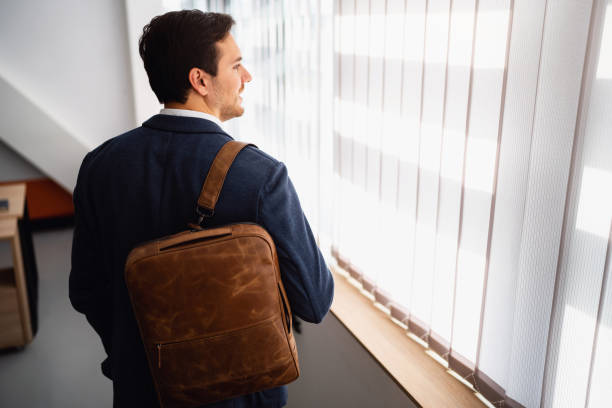 istock Young businessman at his workplace 1449812678