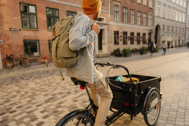 istock Running errands on my cargo bike 1449821748