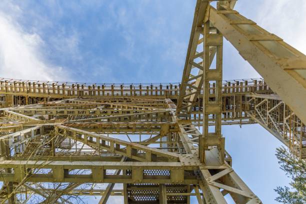 istock Rusty foundation of the Ziemestal bridge 1449829725