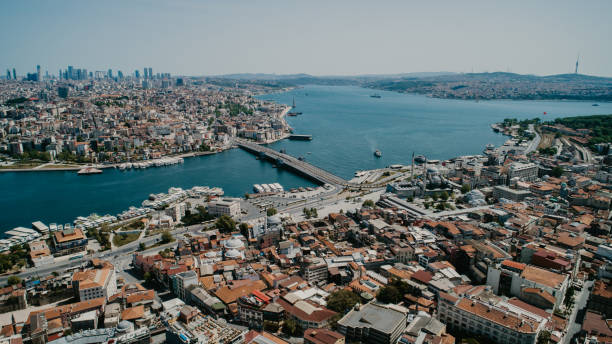 istock İstanbul Golden Horn arial view 1449831004