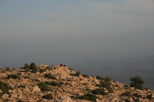 Kurdish mountain  in Afrin, Syria - Middle East
