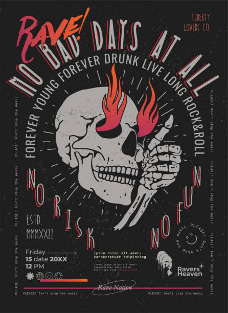 13,200+ Rock Music Poster Stock Illustrations, Royalty-Free Vector