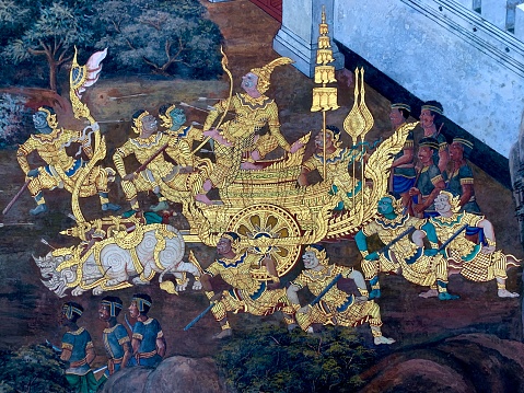 Buddhist temple in Bangkok