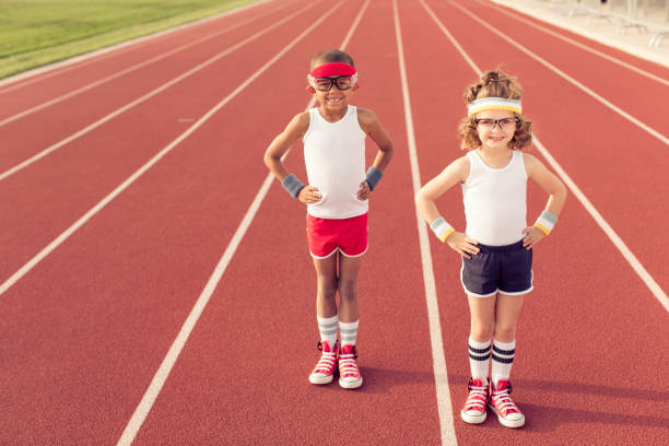 istock Retro Track Racers 1449855760