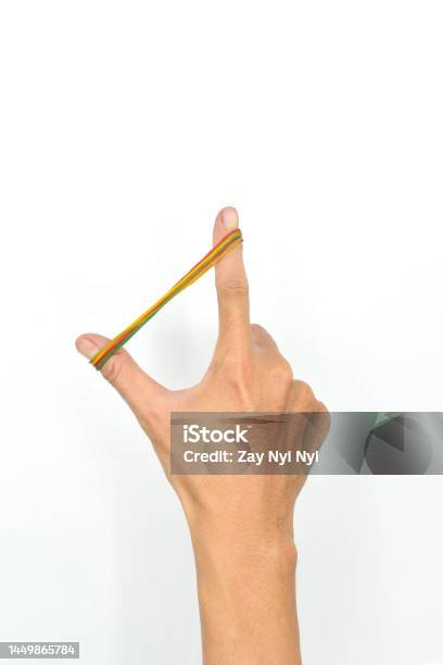 Leather Ring Exercise For Hand Muscle Strength Fingers Rehabilitation Stock Photo - Download Image Now