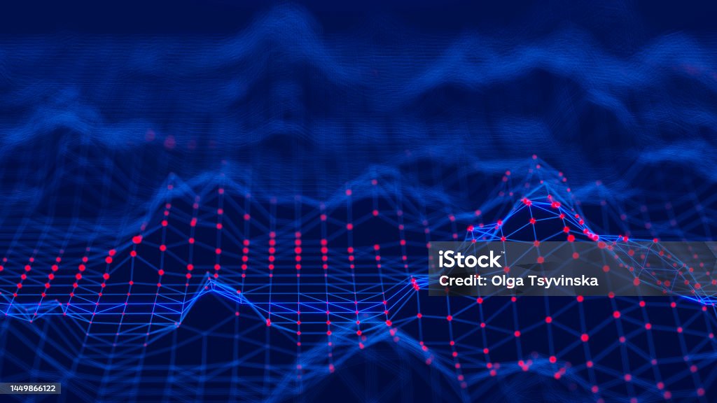 Big Data Visualization Data Technology Illustration Science Background ...