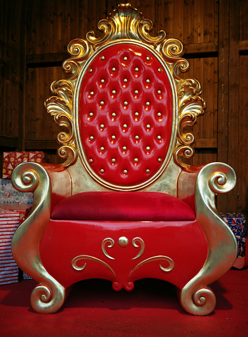 santa claus chair