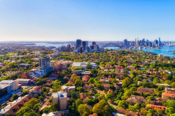 d crows nest high 2 cbd - sydney australia australia new south wales lookout tower photos et images de collection