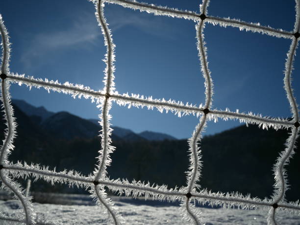 Snowy Valsesia landscape