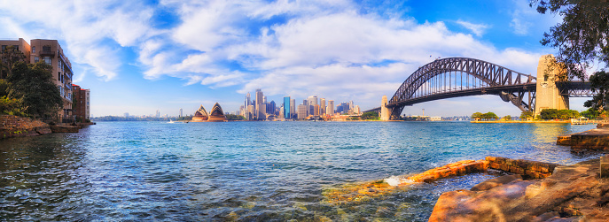 Sydney morning panorama