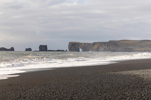 Dyrholaey formerly known by seamen as Cape Portland, is a small promontory located on the south coast of Iceland, not far from the village Vík.