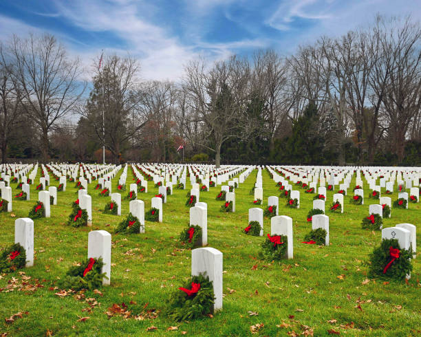 istock Wreaths For The Fallen 1449906017