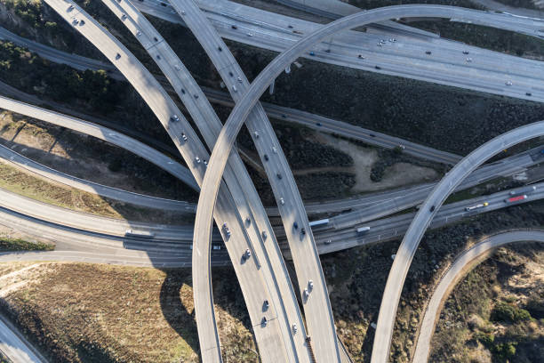 istock 5 and 14 Interchange Bridges Aerial Los Angeles 1449906612