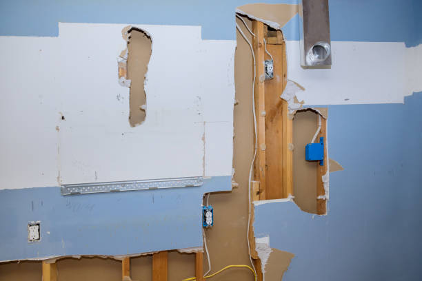 istock Repairs to be made for remodeling in a kitchen that is currently under renovation, reconstruction with works in progress, demolition of an old kitchen, etc. 1449912037