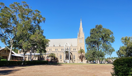 Beautiful display of architecture, this Catholic Church and adjoining School, are absolute marvels to behold, within the City of Rockhampton, Queensland Australia