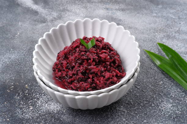 istock Tape Ketan Hitam. Fermented black glutinous rice, 1449955664