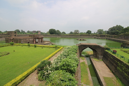 View of historical Monuments located at Mandu, Madhya Pradesh, India