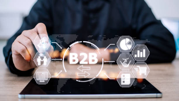 istock B2B Business Company Commerce Technology Marketing concept. 1449973653
