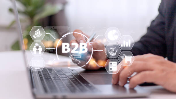 istock B2B Business Company Commerce Technology Marketing concept. 1449973662