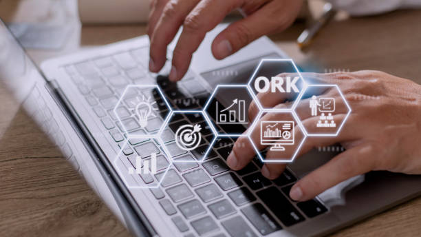 istock Objectives and Key Results OKR. Methods for project management 1449973882