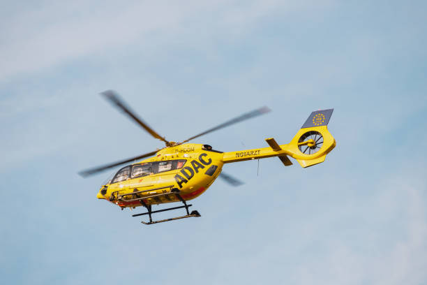 adac german emergency and paramedic service. rescue and help concept - travel healthcare and medicine emergency services urgency imagens e fotografias de stock