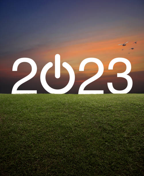 istock Happy new year 2023 success concept 1449993869
