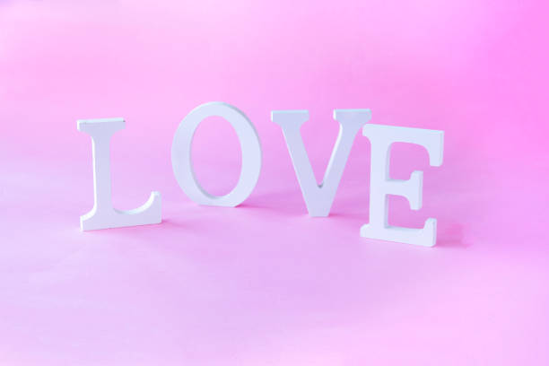 istock Valentine's Day images----LOVE  character and pink 1450004796