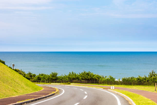 Shoot the scenery of the Pacific Ocean from Kashimanada Seaside Park