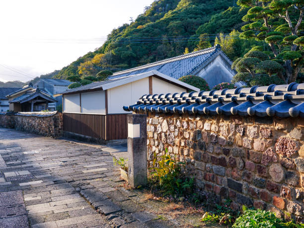 istock A back street with a tonbai fence (Arita Town, Saga Prefecture) 1450012179