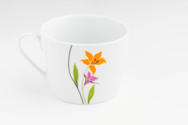 Turkish coffee cup with traditional ornaments