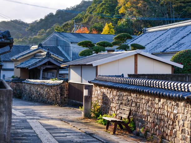istock A back street with a tonbai fence (Arita Town, Saga Prefecture) 1450012225