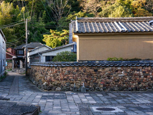 istock A back street with a tonbai fence (Arita Town, Saga Prefecture) 1450012255