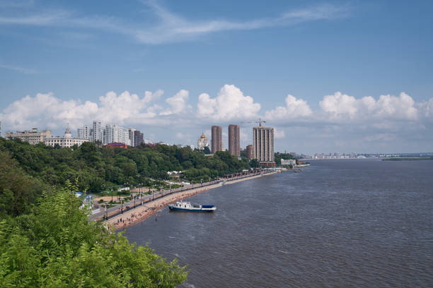 istock Summer landscape of Khavarovsk 1450014605