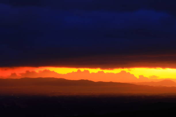 istock sunrise sea of clouds 1450027359