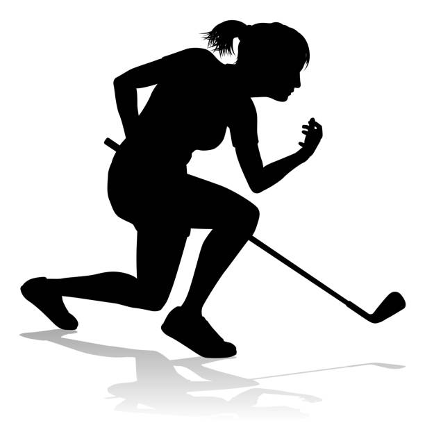 istock Golfer Golf Sports Person Silhouette 1450036041