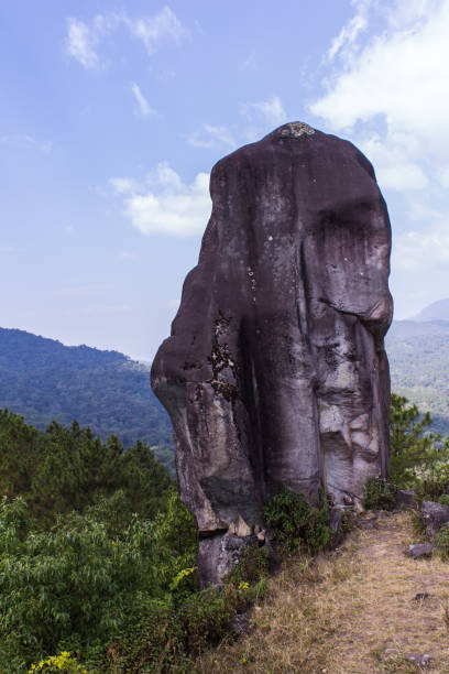 istock Pha Tang, Stone with mountain in doi inthanon, Chiangmai Thailand 1450055464