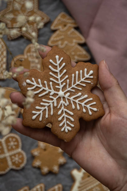 istock handmade star-shaped gingerbread cookies 1450058401
