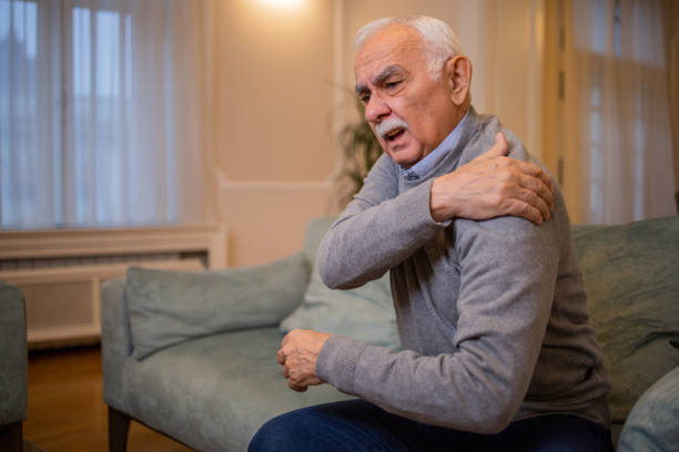 istock Senior man in pain 1450058622
