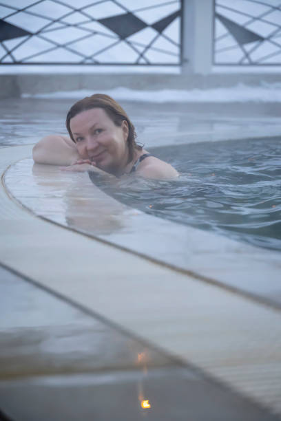 istock Woman relaxing at beauty spa 1450067297