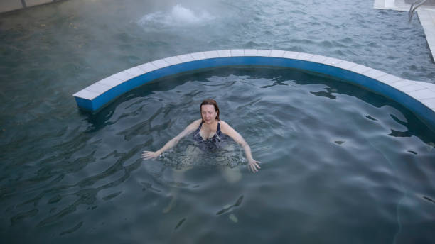 istock Solo vacation at the spa 1450067303