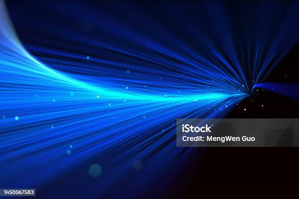 Line Technology Particles Blue Technology Particle Line Background Stock Photo - Download Image ...