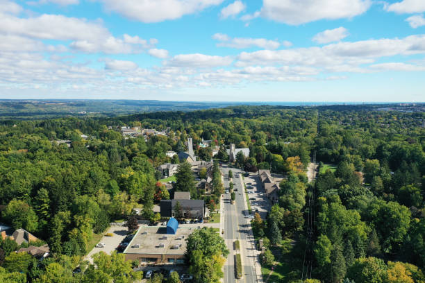istock Aerial view of Ancaster, Ontario, Canada 1450085184