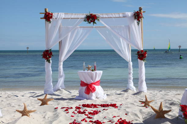 istock Decoration for Weddings on the Beach 1450085676